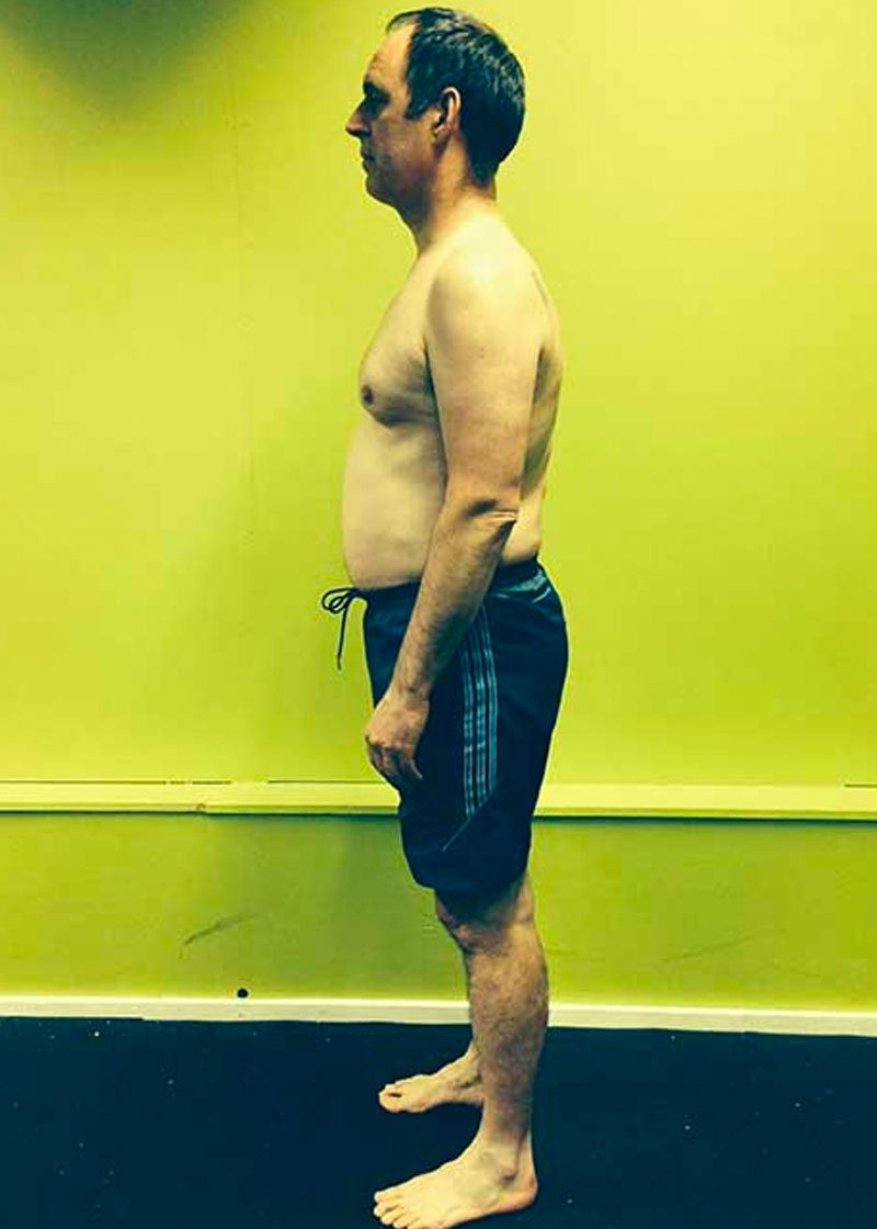 Keith before Personal Training Leeds