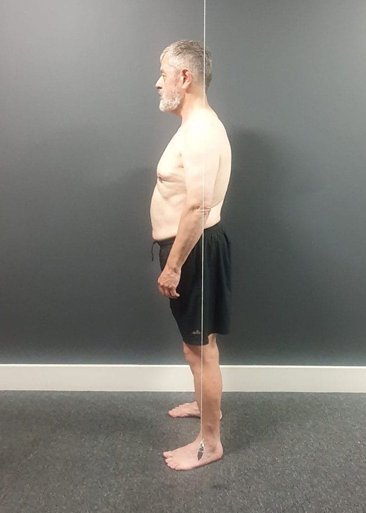 Paul before Personal Training Leeds